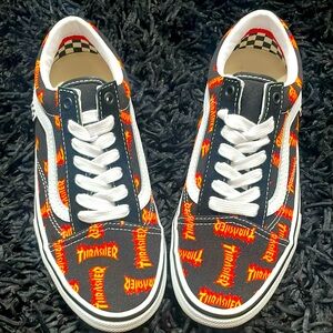Vans X Thrasher Skate Old Skool Shoe Men’s size 6 Women’s 7.5